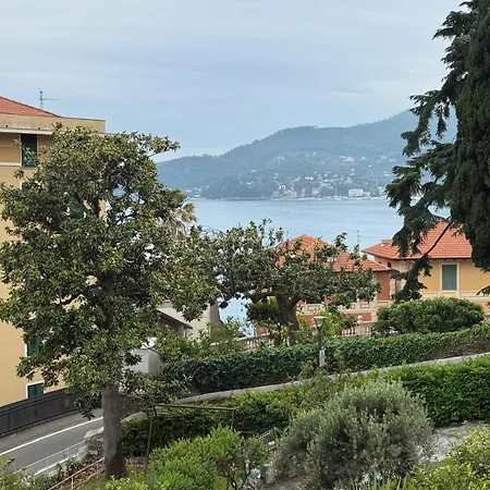 Welcome Riviera-primavera 1a- Vista Mare- Spazioso E Comodo Appartamento-2 Bagni-wifi-aria Condizionata In Ogni Stanza-garage A Pagamento 15 Euro Al Giorno Appartement Rapallo