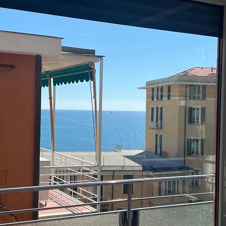 Welcome Riviera-primavera 1a- Vista Mare- Spazioso E Comodo Appartamento-2 Bagni-wifi-aria Condizionata In Ogni Stanza-garage A Pagamento 15 Euro Al Giorno Appartement Rapallo