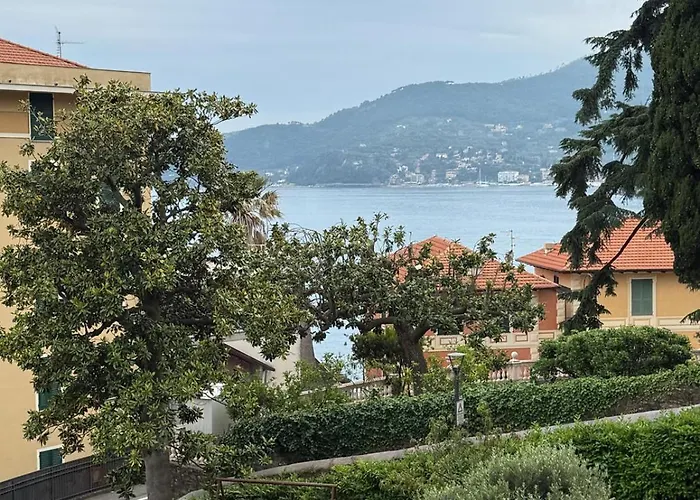 Welcome Riviera-primavera 1a- Vista Mare- Spazioso E Comodo Appartamento-2 Bagni-wifi-aria Condizionata In Ogni Stanza-garage A Pagamento 15 Euro Al Giorno Lejlighed Rapallo