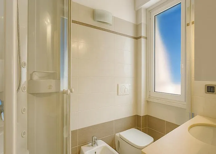 Welcome Riviera-primavera 1a- Vista Mare- Spazioso E Comodo Appartamento-2 Bagni-wifi-aria Condizionata In Ogni Stanza-garage A Pagamento 15 Euro Al Giorno Lejlighed *